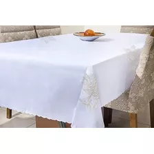 Toalha De Mesa Bordada Ceia Igreja Cozinha 3,00x1,50 Linda