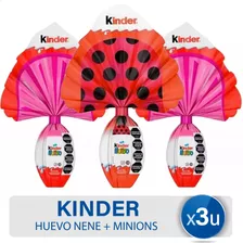 Huevo Kinder Nena + Gran Sorpresa Miraculous - Combo Pascuas