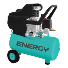 Compresor De Aire Eléctrico Portátil Energy C40/2/25r 40l 2hp 220v 50hz Celeste