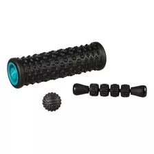 Kit De Massagem: Rolo De Massagem Foam Roller Bola Basto