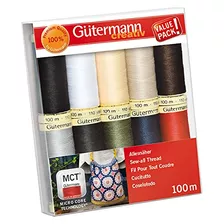 Juego De Roscas De Hilos De Colores Gut_734006-1 Gutermann