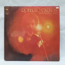 Lp Disco Roberto Carlos - En Castellano 1977 - Espanhol