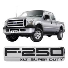 Emblema Paralama F250 Xlt Super Duty 2007 A 2011 Original