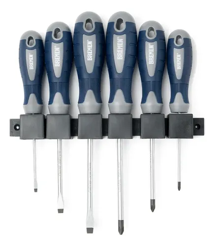 Set Destornilladores Bremen 6pz Phillips Plano 6230 Dgm