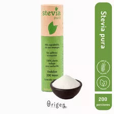 Endulzante En Polvo Stevia Pura 200 Tazas Dulzura Natural