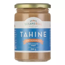 Tahine Integral - Pasta De Gergelim Integral - Sésamo Real