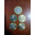 Paquete De 5 Monedas Conmemorativas De $20