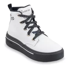 Bota Coturno Feminino Now United Tweenie 547011 Branco 1058