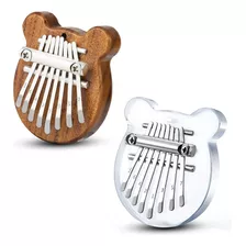 Mini Kalimba Thumb Piano De 2 Piezas 8 Teclas, Piano De...