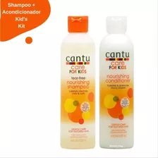 Kit Cantu Niños Shampoo + Acondicionador 237ml