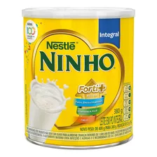 Nestlé Leite Ninho Fort + Em Pó Integral Lata 380g