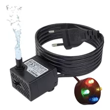 Motor Bomba Led Submersa Para Fontes Decorativas Bebedouros