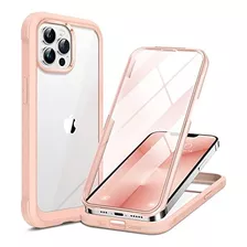 Funda Miracase Para iPhone 13 Pro Max-rosado