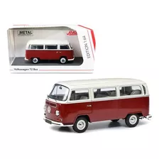Carro Colección Vw T2 Bus Red/white 1:64disponible Ya