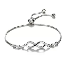 Pulsera Dama Ajustable-amuleto Buena Suerte-joyería Elegante