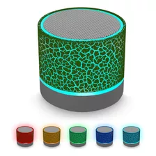 Aicase Mini Altavoz Inalámbrico Portátil De Bluetooth, Altav Color Verde 110v