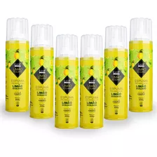 Kit 6 Espumas Preparo Limão Siciliano 200g Spray Easy Drinks