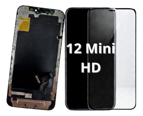 Apple Tela iPhone 12 Mini Hd Display Com Aro + Pelicula