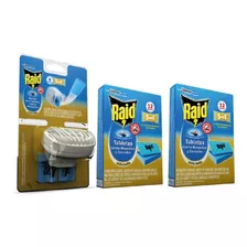 Raid Tabletas - Mosquitos Y Zancudos [enchufe + 28 Tabletas]
