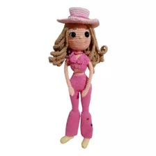 Amigurumi Muñeco Apego Barbie La Pelicula Hecho A Mano