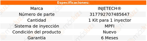 1- Repuesto P/1 Inyector 300zx 3.0lv6 1984/1986 Injetech Foto 2