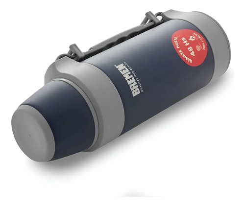 Termo Botella Termica Bremen 1.2lt Acero Inox Resiste 48hs Cod. 7133 Dgm Azul