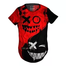 Camiseta Aesthetics Gamer Longline Blusa Hiphop Rap Tiktok