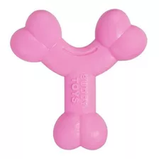Brinquedo Resistente Buddy Mini Ossinho Rosa Para Filhotes