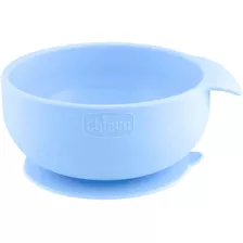 Bowl De Silicona 6m+ - Chicco Color Celeste