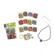 Chenilla Kraft Ac4678 Bead Kit Con 100 Impreso Día De Perla,