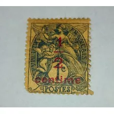 Estampilla Francia 1921 -s/c. Sello 1900 Yt 157 1/2 C. Mint