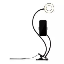 Aro De Luz Havit 3 7 Cm + Soporte Para Mesa Clip