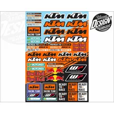 Paquete De Calcomanias Ktm Stickers Pack