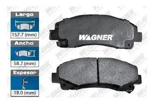 Balatas Delanteras Honda Ridgeline 06-12 Acura Tl 09-12 Wg Foto 3