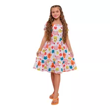 Vestido Infantil Juvenil Menina Festa Mini Diva Fresquinho