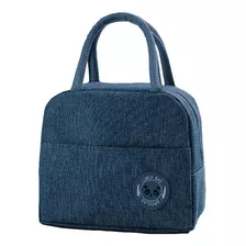 Bolsa Blogueira Moda Refeições Lancheira Marmiteira Intantil Cor Azul