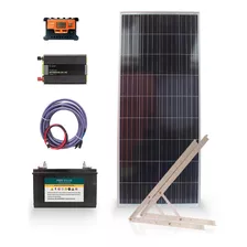 Kit Panel Solar Completo Autoinstalable 1000w Energia Usb K4