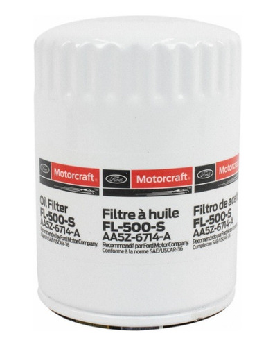 Filtro Aceite Fl500s Motorcraft Ford Lincoln Mercury 09-23 Foto 3