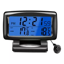 Reloj Electrónico Para Automóvil, Reloj Digital, 12 Horas/24