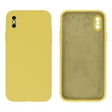 Capa Proteção De Camera Gcm Acessorios Compatível Com X/ Xs Proteção De Camera Amarelo Para Apple iPhone