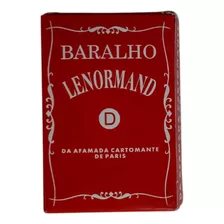 Baralho Lenromand Cartomante De Paris