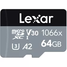 Memoria Lexar Oficial Phantom Y Gopro 4k Micro Sdxc 64gb