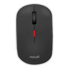 Mouse Inalámbrico Maxell Básico Óptico 1200 Dpi Usb Wireless Color Negro