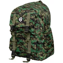 Mochila Camuflada Exército Escolar Convoy Cor Verde