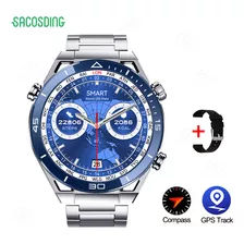 Smartwatch Nfc Masculino Com Rastreamento Gps Ecg+p