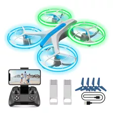 Drone: Mini Drone Plegable Con Cámara Fpv Hd 1080p, Helicópt