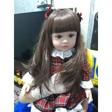 Bebê Reborn Menina Boneca Realista