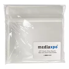 Mediaxpo 2000 Opp Envoltorio De Plástico Bolsa De La Caja De