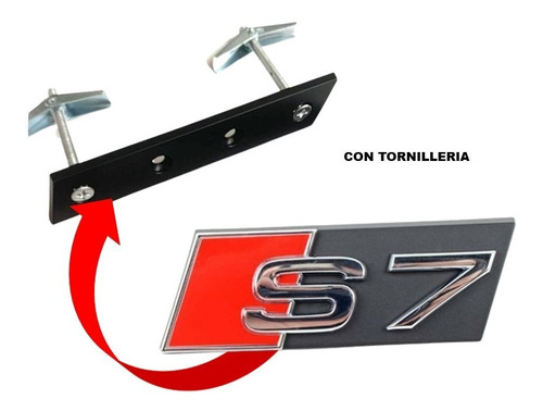 Emblema S7 Para Parrilla Audi A7/s7 2011-2022 Foto 4