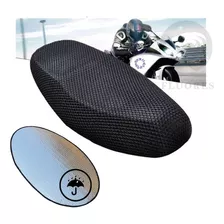 2pcs Funda Cubre Asiento Malla Mesh Moto Termica Universales